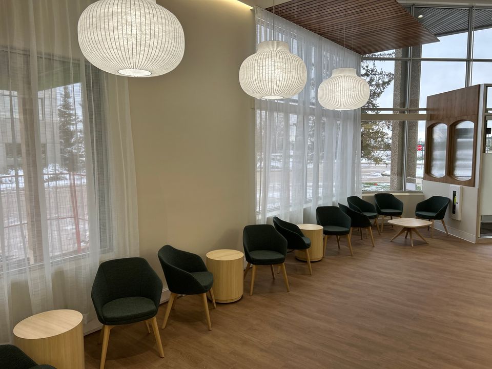 Rendering of new IVF center waiting room